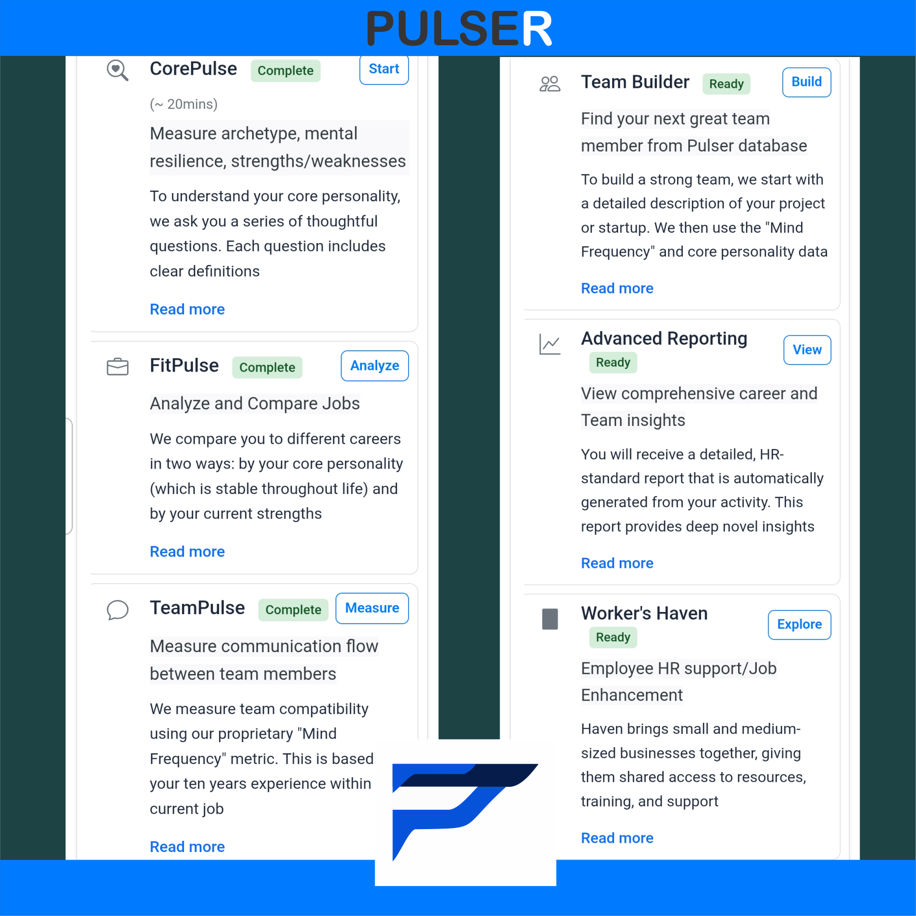Pulser by Haven Business Development Platform